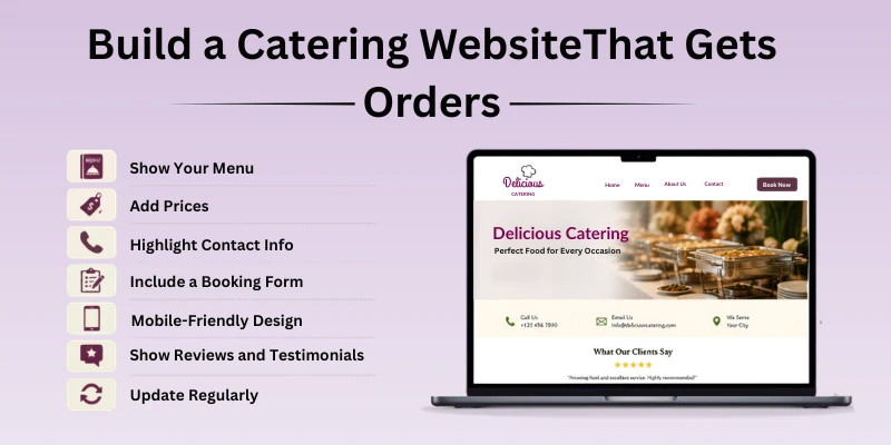 Build A Catering Website That Gets Orders