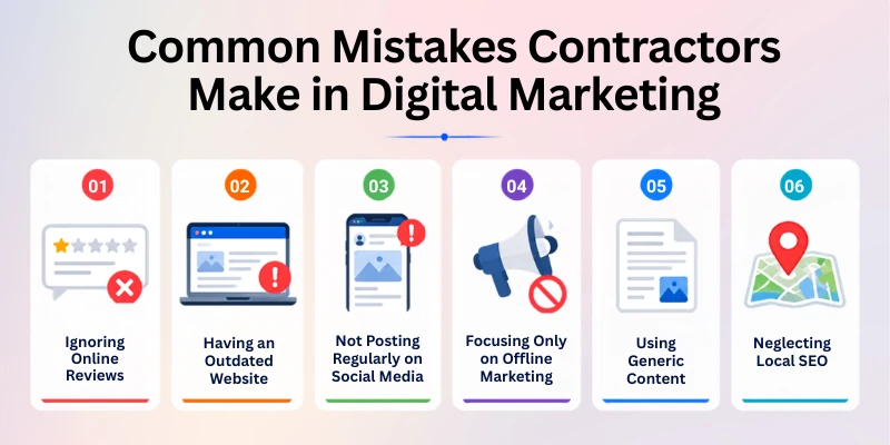 Common Mistakes Contractors Make In Digital Marketing Some Mistakes Contractors Make In Online Marketing