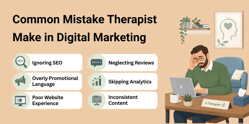 Some Mistakes Therapist Doing In Digital Marketing