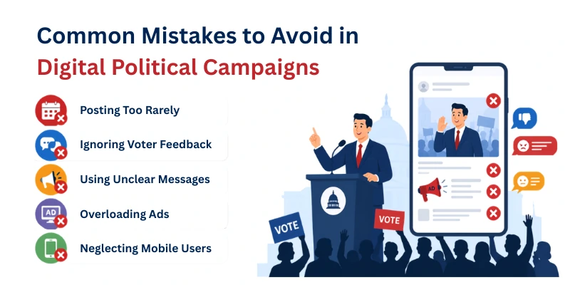 Common Mistakes To Avoid In Digital Political Campaigns