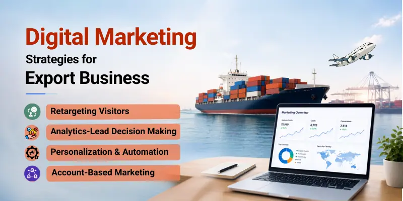 Digital Marketing Strategies For Export Businesses Online Marketing Ways For Export Business