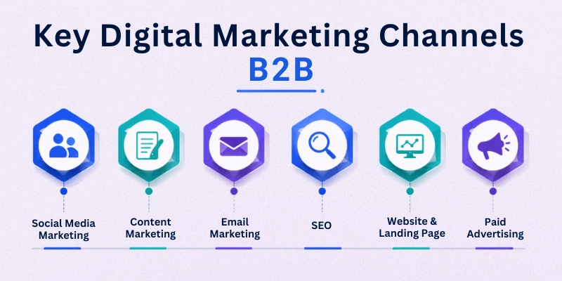 Key Digital Marketing Channels For B2B Online Marketing Channels For B2B
