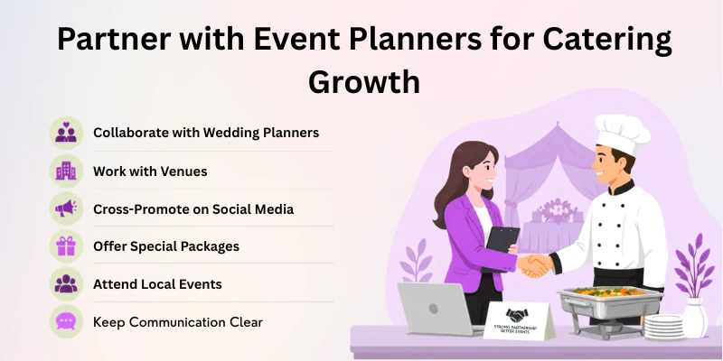 Partner With Event Planners For Catering Growth
