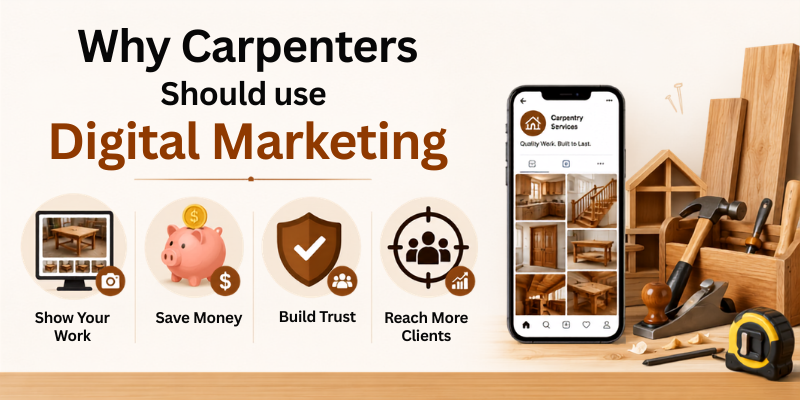 Why Carpenters Use Digital Marketing
