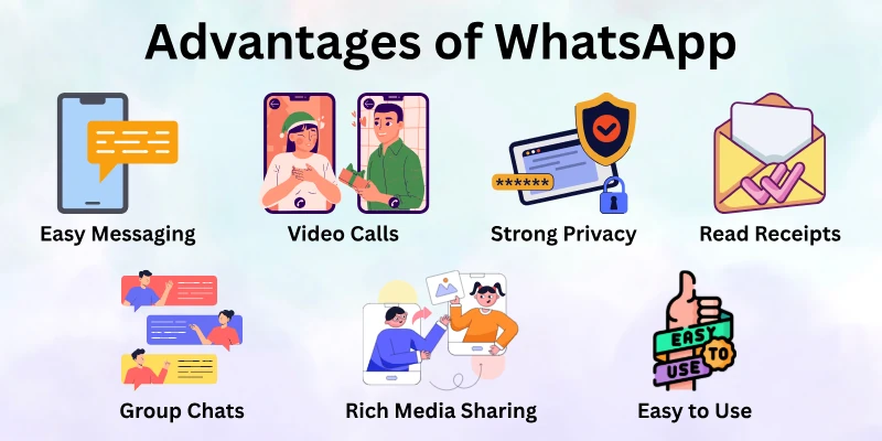 Advantages Of Whatsapp Advantages Of Whatsapp