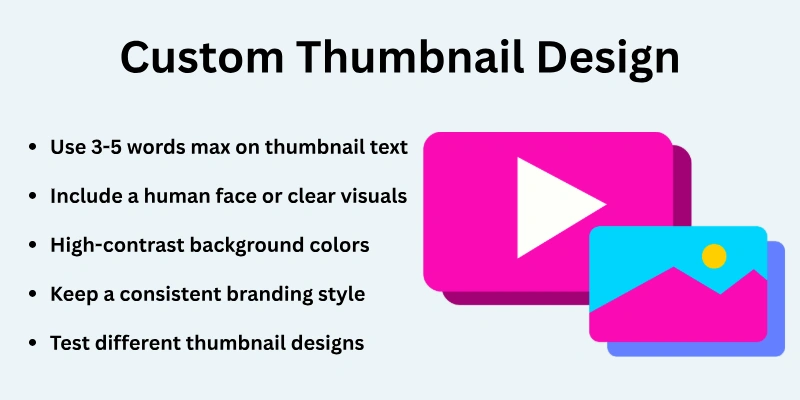 Custom Thumbnail Design Custom Thumbnail Design