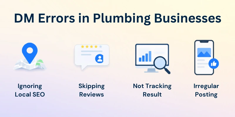 Digital Marketing Errors In Plumbing Businesses