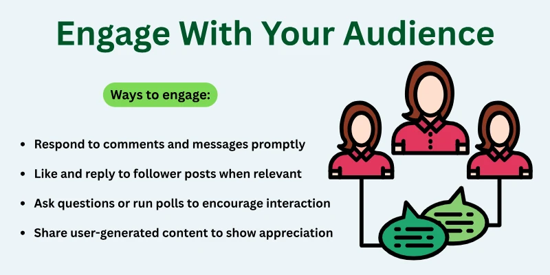 Engage With Your Audience Engage With Your Audience