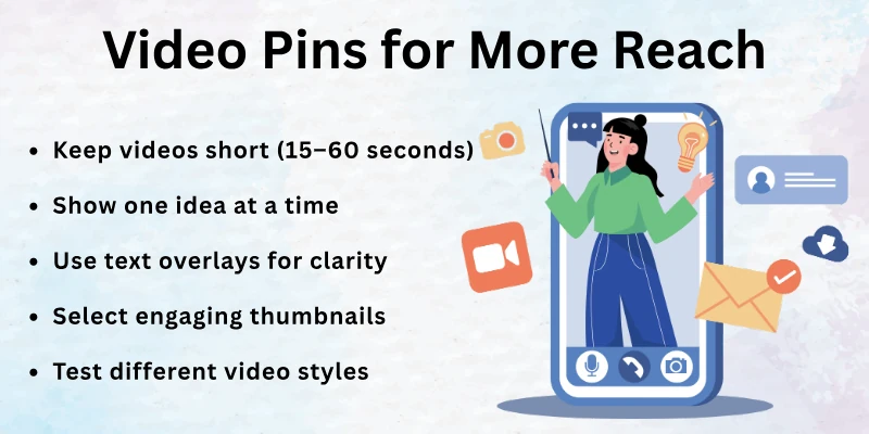 Video Pins For More Reach