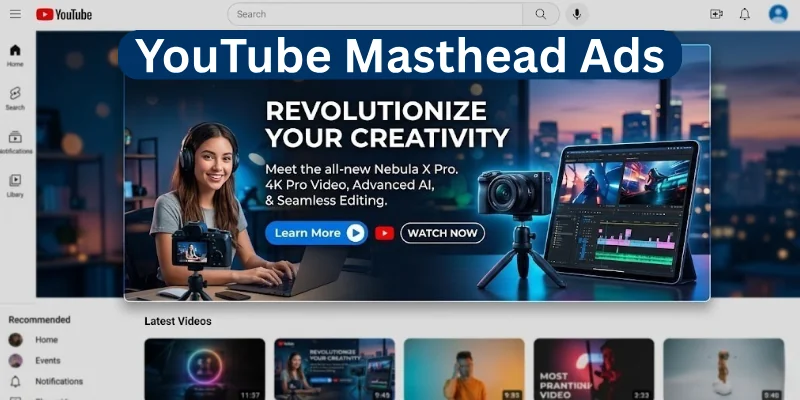 Youtube Masthead Ads